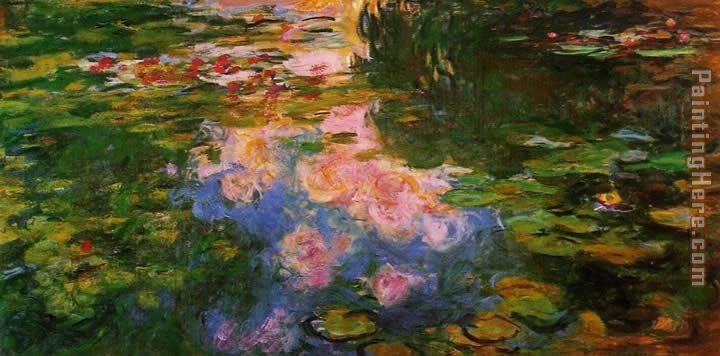 The Water-Lily Pond 9 painting - Claude Monet The Water-Lily Pond 9 art painting